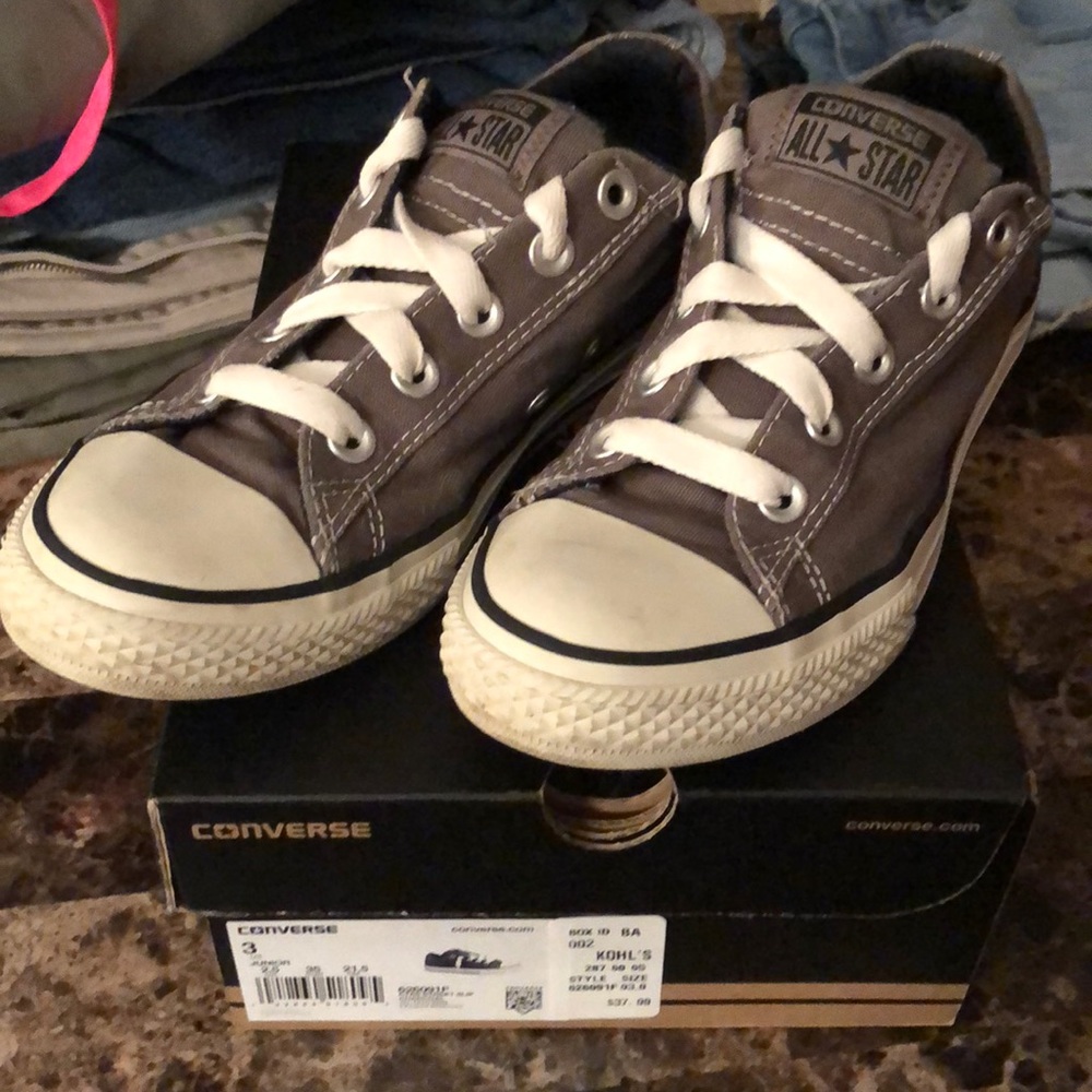 Worn 2 times Converse for kids